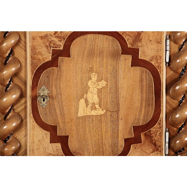 Antique Baroque Top Cabinet, 1730s For Sale - Image 11 of 18