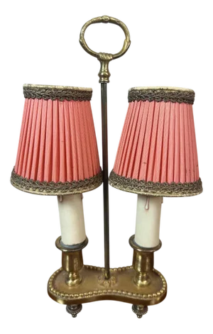 Louis Xvi Style Duo Table Lamp, 1950