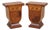 Pair Napoleonic Italian Walnut Nightstands For Sale