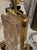2000 - 2009 Pair of Modern Gold Dust Murano Block Lamps For Sale - Image 5 of 8