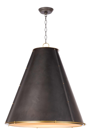 Regina Andrew French Maid Chandelier Large in Black