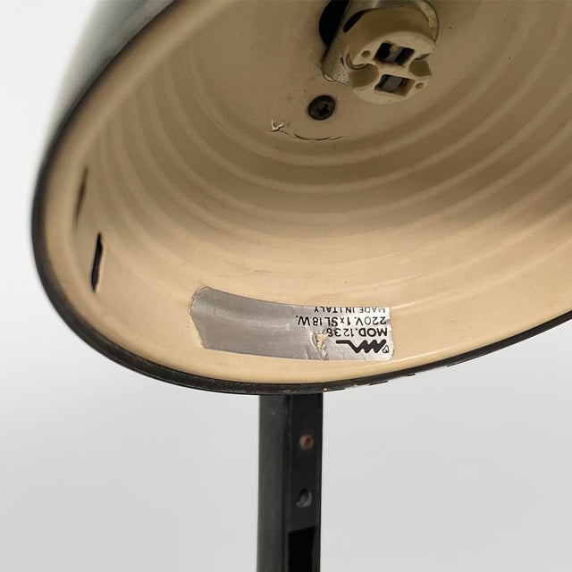 Italian Modern Dobermann Table Lamps by Elio Martinelli for Martinelli Luce, 1970s , Set of 2 For Sale - Image 10 of 18