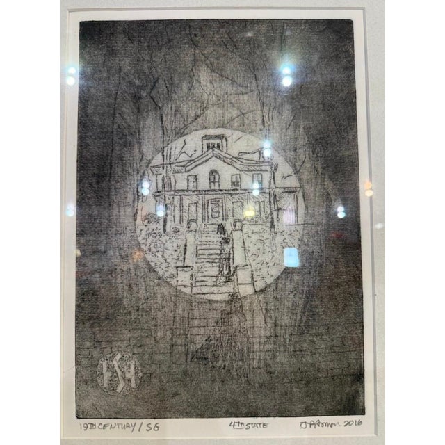 "19th Century/Sg"— Signed Framed Print, Herbert Simon Estate, 2016 For Sale - Image 4 of 10