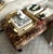 1980s Turkish Anatolian Rug Stool Ottoman or Coffee Table For Sale - Image 4 of 12