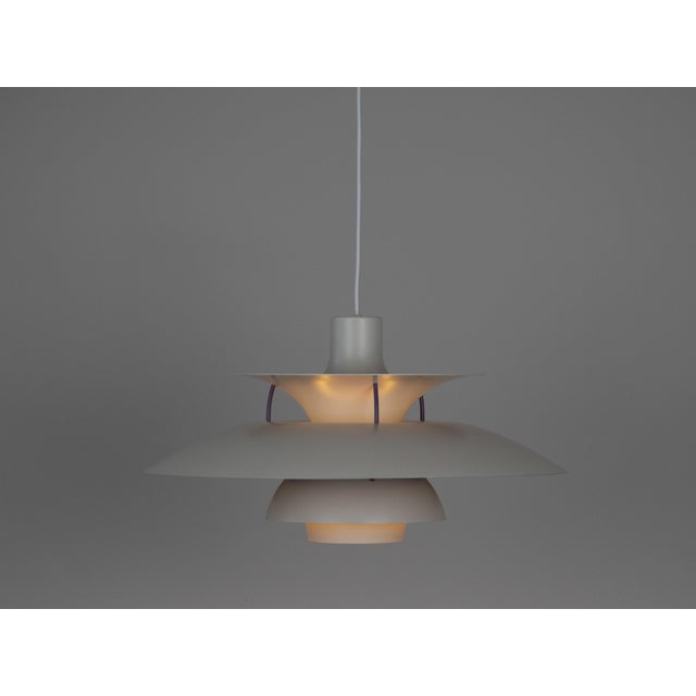 Louis Poulsen Vintage Danish PH 5 Lamp by Poul Henningsen for Louis Poulsen, 1970s For Sale - Image 4 of 12