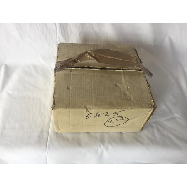 Metal Vintage Gold Plated Flush Fixture For Sale - Image 7 of 7