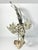 Silver 1960s Mid-Century Vintage Large Rooster Chicken Silver Metal Art Sculpture For Sale - Image 8 of 12