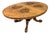 Large Victorian Burr Walnut Coffee Table, 1875 For Sale