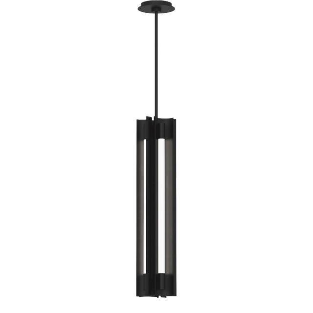 Kelly Wearstler by Visual Comfort Studio Carson 4-Light Narrow Pendant, Midnight Black For Sale