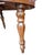 Brown Antique Round Extendable Table in Wood, 1850 For Sale - Image 8 of 11