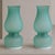 Glass 1970s Aureliano Toso Green Murano Glass Table Lamps - Pair For Sale - Image 7 of 8