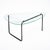 Metal Period Mid-Century Modern Etched Glass Coffee Table, Circa 1970 For Sale - Image 7 of 9