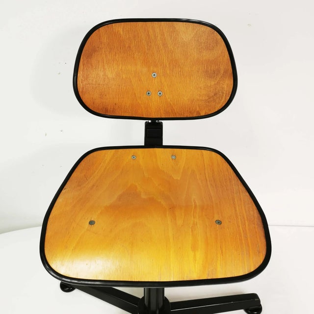 Wood Workshop or Office Chair from Sedus, Germany, 1970s For Sale - Image 7 of 13