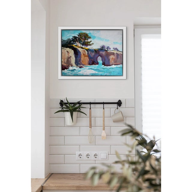 Coastal — Modern Contemporary Seascape Oil Painting For Sale - Image 13 of 14