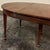 Burnt Umber Antique French Empire Style Walnut Dining Table With Leaf For Sale - Image 8 of 12