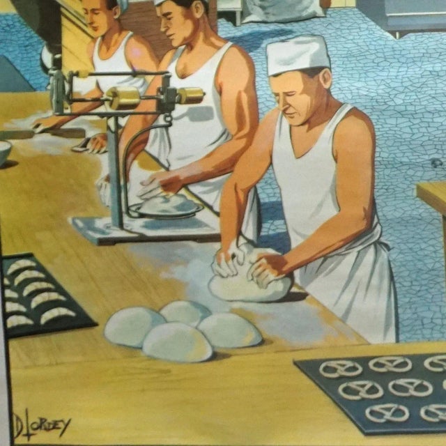 Backery D.lordey Rollable Poster Print Wall Chart For Sale - Image 4 of 6