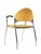 Yellow vintage chairs is an original design furniture realized in the 1970s. The set is composed by six chairs with yellow...