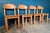 Brutalist Oval Extendable Table and Chairs by Rainer Daumiller, Set of 5 For Sale - Image 4 of 18