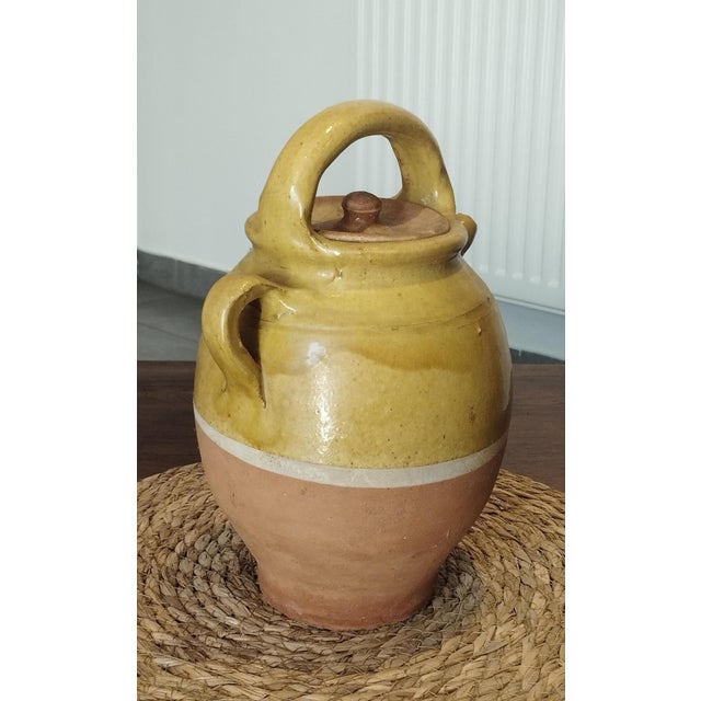 Antique Glazed Earthenware Jug, 1890s For Sale - Image 11 of 18