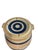 Classic Robinson Ransbottom stoneware water cooler featuring traditional blue band decoration and a two-gallon capacity....
