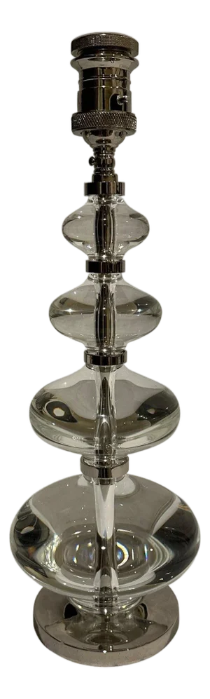 Modern Graduated Glass Ball Table Lamp