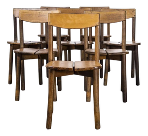 French Oak Dining Chair by Pierre Gautier-Delaye, 1950s