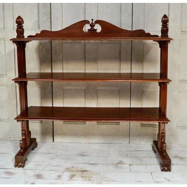 A superb William IV buffet dating to circa 1830, finely constructed from mahogany and subsequently refinished and...