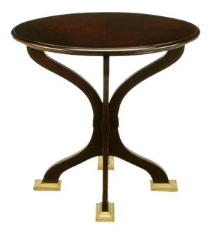 Oval Cherrywood and Bronze Parquetry Top Art Nouveau Centre Table