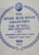 Large deep. rich blue and white pasta serving platter with a lip that curls up almost 2". Please note that this platter...