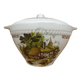 Earthenware Tureen from Keller and Guérin, 1890s For Sale