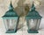 Pair of Solid Brass Vintage Ceiling Lantern 19”.5 X 9”.5 X 9”.5 For Sale - Image 9 of 9