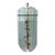 1970s Modernist Graduated Beveled Glass Chandelier With Brass Accents, 16 Panels For Sale
