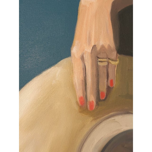 2020s "Timeless" Modern Original Oil Painting, by Jennifer Hohlfelder For Sale - Image 5 of 9