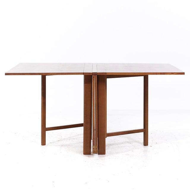 Brown Bruno Mathsson Maria Style Mid Century Swedish Teak Expanding 10 Seater Dining Table For Sale - Image 8 of 10