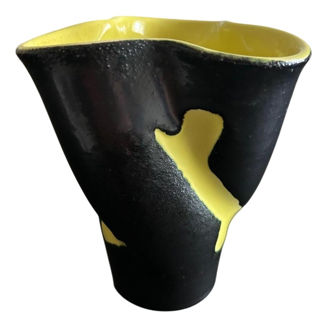 Ceramic Vase from Elchinger, 1950s For Sale