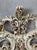 French Vintage French Rococo Louis XVI Style Cream Ornate Queen Headboard For Sale - Image 3 of 3