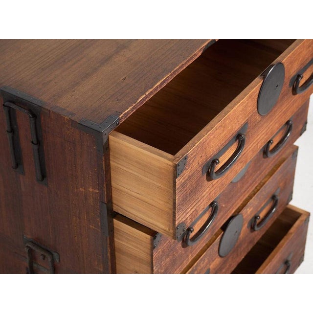 Antique Japanese Chest of Drawers For Sale - Image 4 of 14
