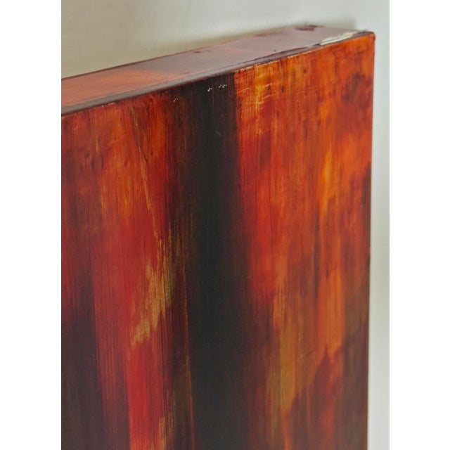 2008 Rick Hobbs “Rehearsal” Large Abstract Acrylic Painting on Board Signed For Sale - Image 14 of 18