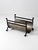Vintage Iron and Steel Fireplace Log Holder For Sale - Image 4 of 17