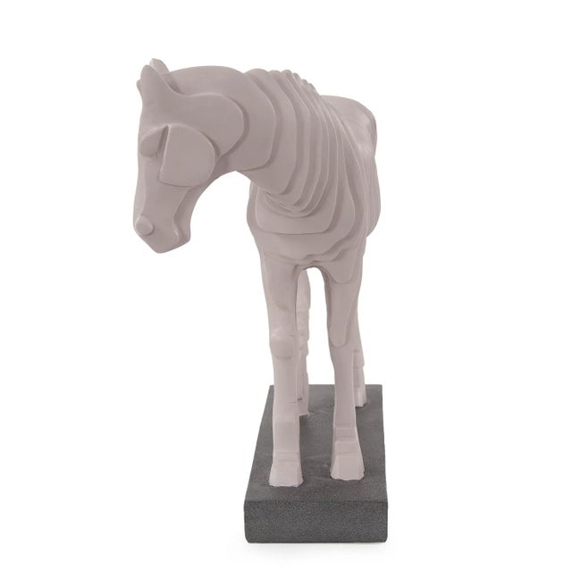 Modern Minimalist Horse Sculpture For Sale - Image 3 of 8