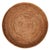 Coastal Artifacts Rattan Round Serving Ottoman Tray 28" Diameter, Honey Brown For Sale - Image 3 of 6