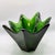 Bring a dramatic burst of Mid-Century Modern sculptural elegance to your space with this authentic hand-blown art glass...
