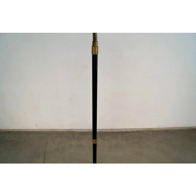 1950’s Mid-Century Modern Gooseneck Articulating Task Floor Lamp For Sale - Image 11 of 12