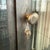 Large Antique Double Door Brushed Steel Apothecary Vitrine Cabinet For Sale - Image 10 of 10