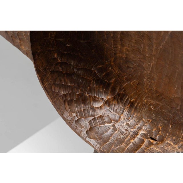 Yasuo Fuke, Abstract Sculpture, 1960, Mahogany For Sale - Image 14 of 18