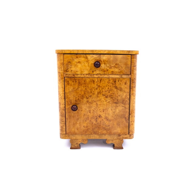Art Deco Style Side Tables, Poland, 1950s, Set of 2 For Sale - Image 6 of 15