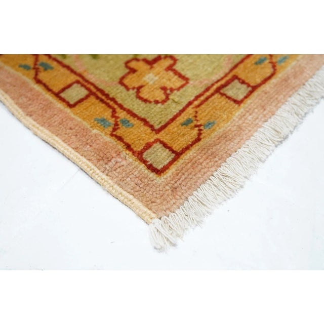 Late 18th Century Antique Oushak Rug 9'5'' x 14'5'' For Sale - Image 4 of 10