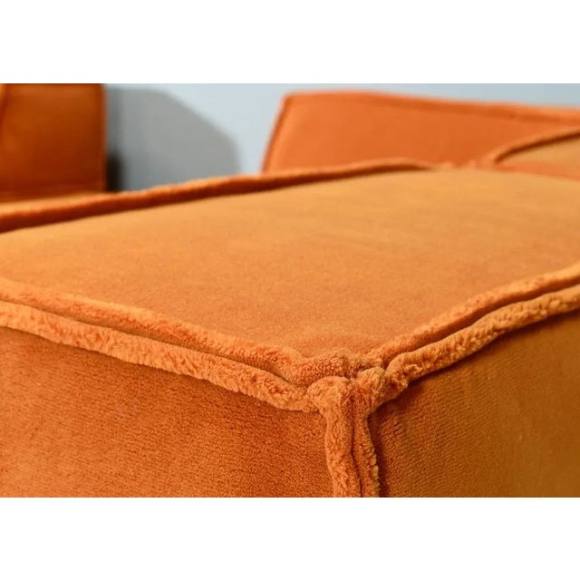 Orange COR Trio Sectional Sofa, 1970s, Set of 9 For Sale - Image 17 of 18
