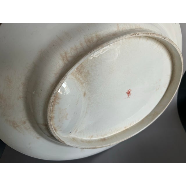 Antique Royal Crown Derby 2149 Meat Turkey Large Platter, England For Sale - Image 10 of 12