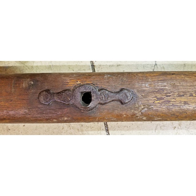 Antique Double Horse Yoke Oxen For Sale In West Palm - Image 6 of 9